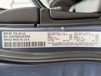 2020 Jeep Grand Cherokee Limited CARBRAVO