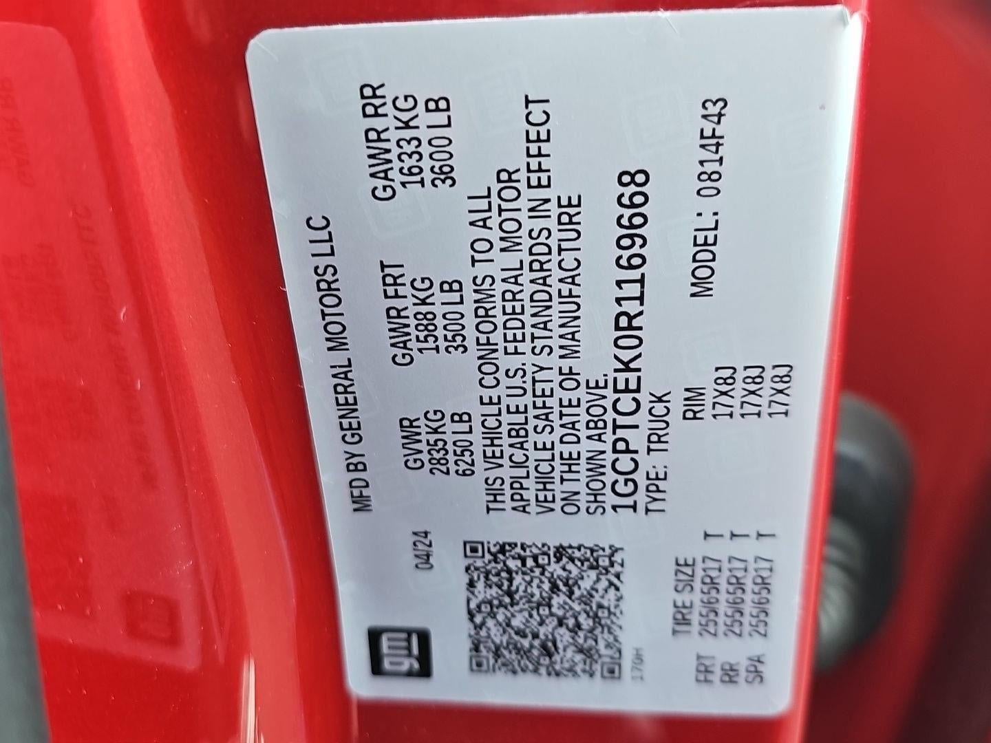 2024 Chevrolet Colorado 4WD LT