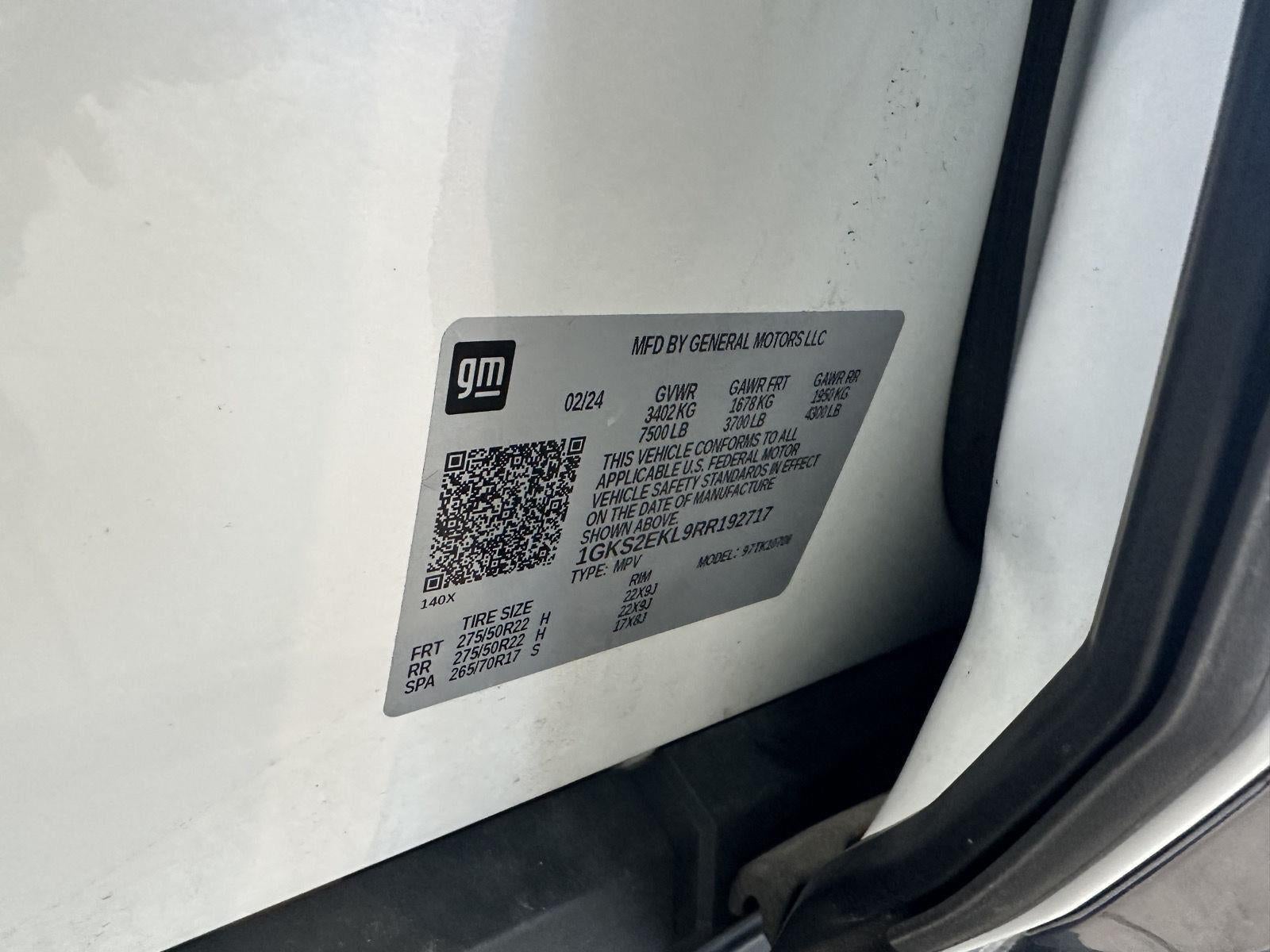 2024 GMC Yukon Denali Ultimate Original MSRP $102,000