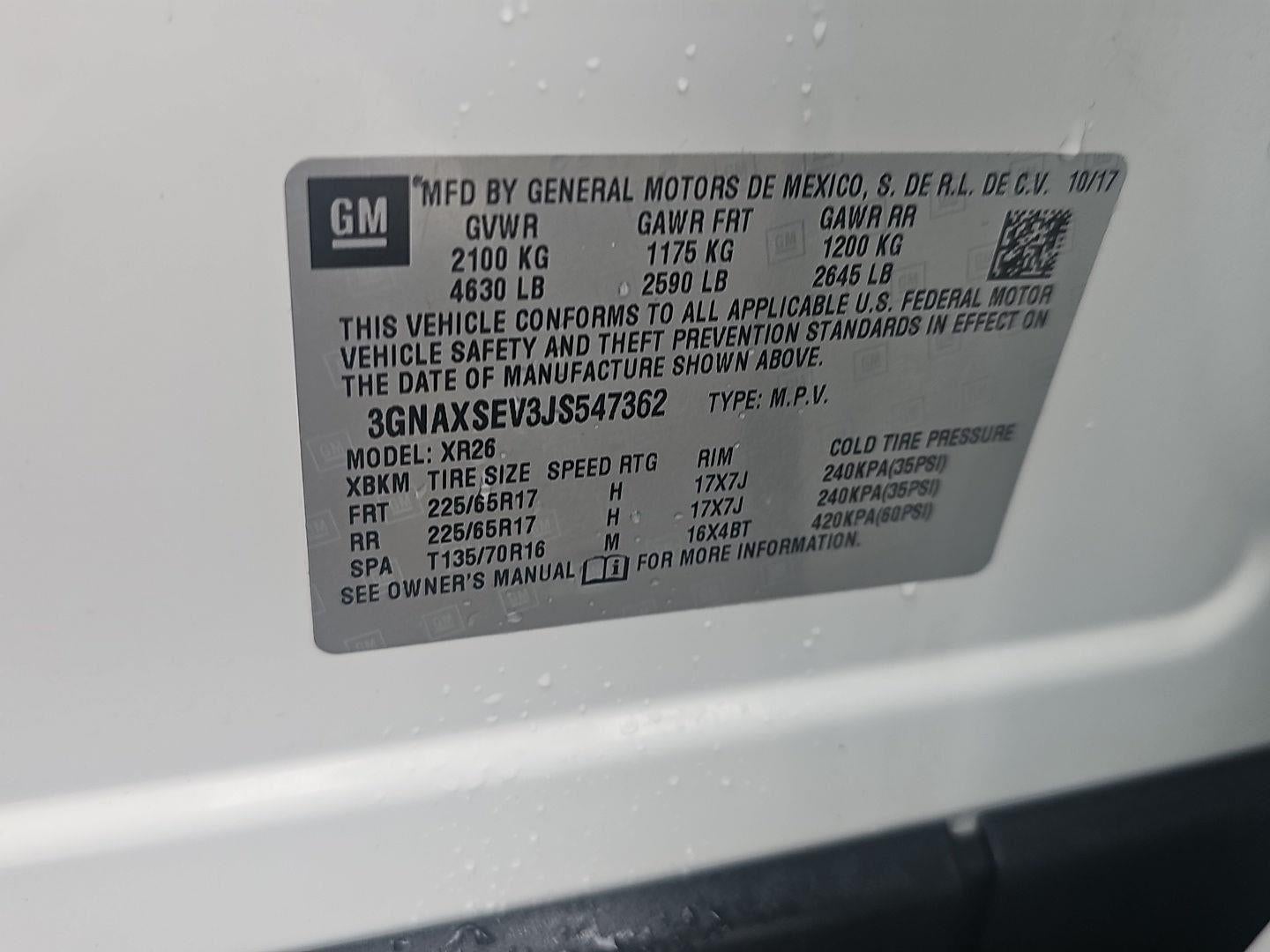 2018 Chevrolet Equinox LT