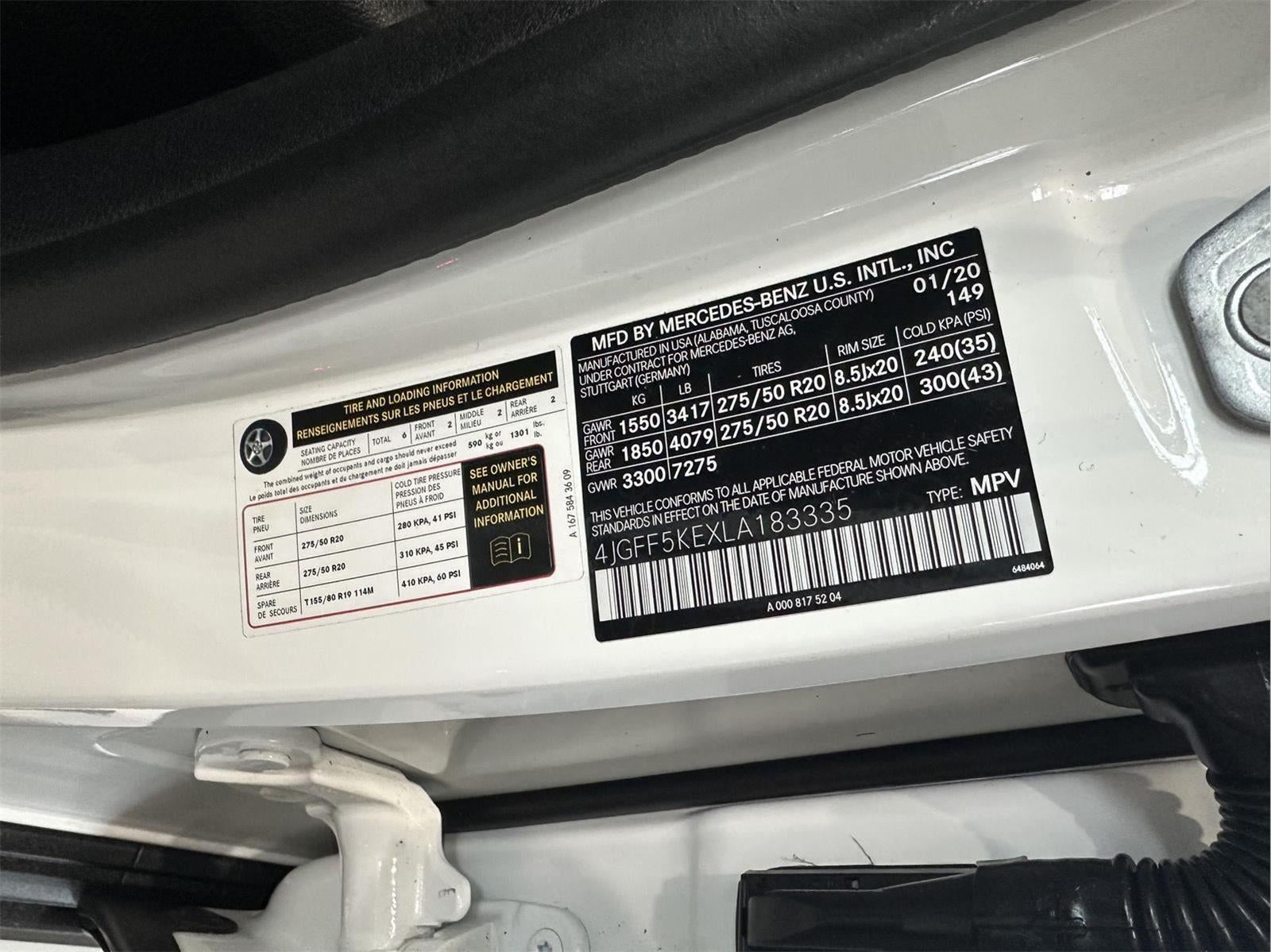 2020 Mercedes-Benz GLS GLS 450