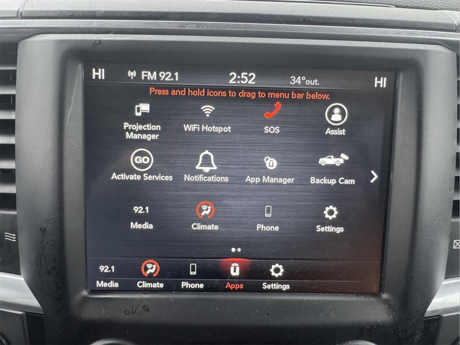 2021 RAM 1500 Classic Warlock Quad Cab 4x4 6'4" Box