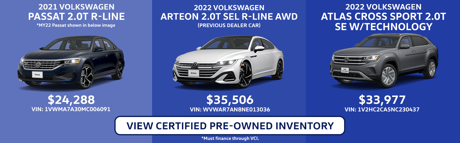 Certified Pre-Owned Specials